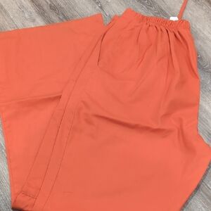 Butter Bright Orange Wide Leg Pants